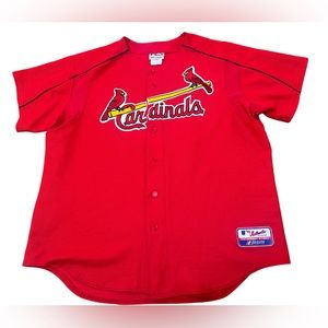 Majestic Men’s St Louis Cardinals Scott Rolen #27 Stitched Jersey Made in USA XL